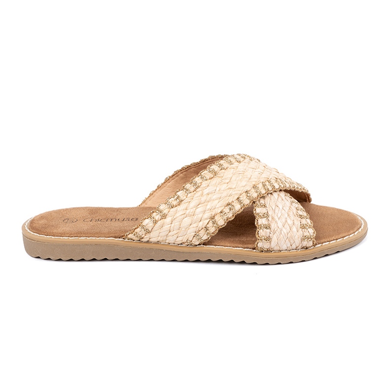 Shelvt Beige Women's Women's Slippers