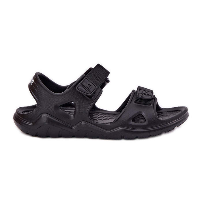 Women's foam sandals on the Big Star RR274A512 Black platform
