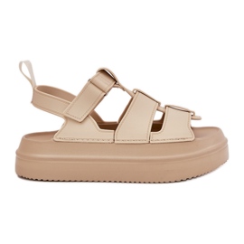 Inna Women's Platform Sandals, Beige