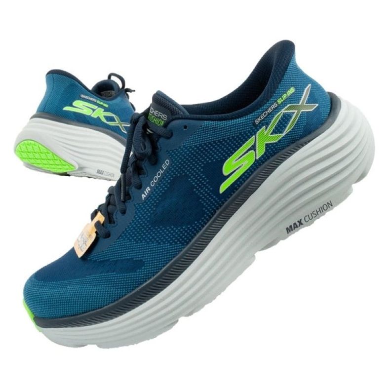 Running shoes Skechers Max Cushioning Slip -ins 220611/Nvy blue Running shoes Skechers Max Cushioning Slip -ins 220611/Nvy blue