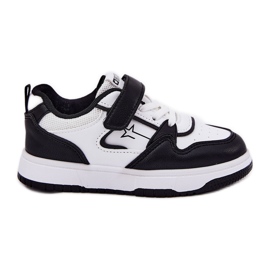 Light children's sneakers big star rr374052 white and black Light children's sneakers big star rr374052 white and black