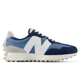 Men's sports shoes New Balance Nb 327 Blue suede sneakers (U327CJ)