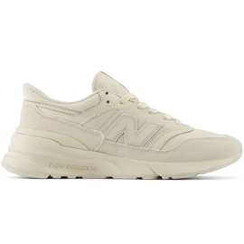 Women's Sneakers New Balance 997 Beige suede sports shoes (U997RME)