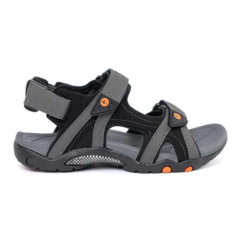 Shelvt Gray sports sandals grey Shelvt Gray sports sandals grey