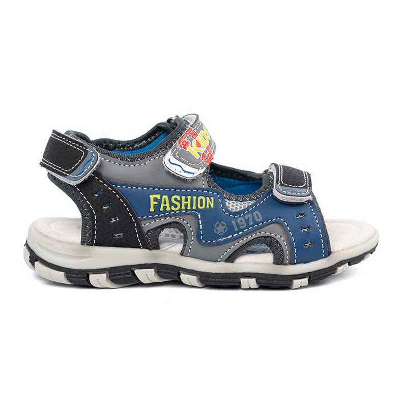 Shelvt Boys' navy blue sandals Shelvt Boys' navy blue sandals