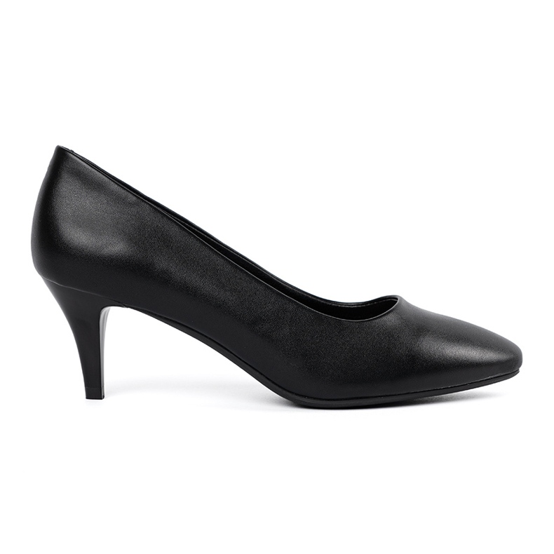Black classic pumps Sergio Leone