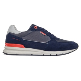 Men's sports shoes Memory Foam Big Star LL174122 navy blue