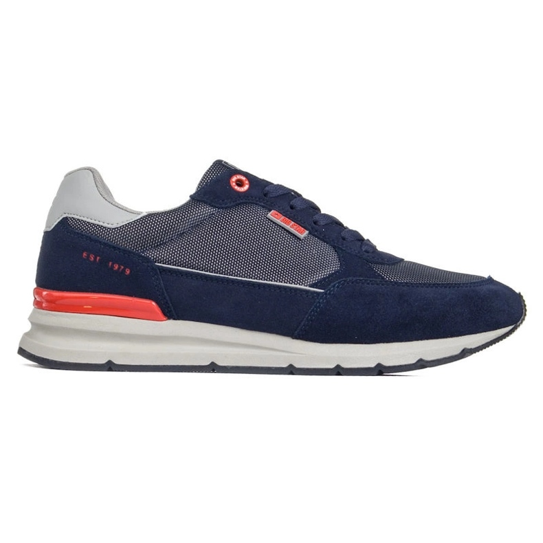 Men's sports shoes Memory Foam Big Star LL174122 navy blue