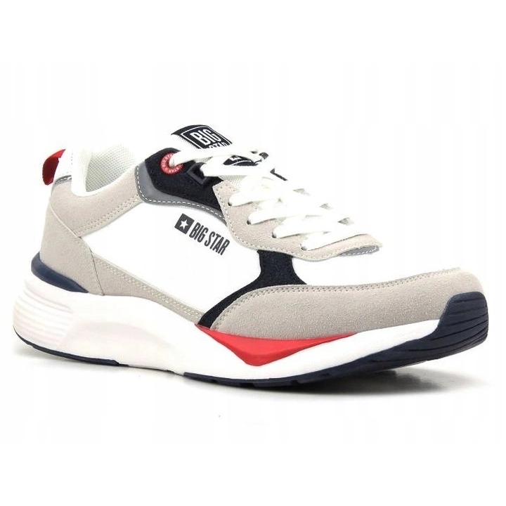 Men's sports shoes Memory Foam Big Star LL174235 white