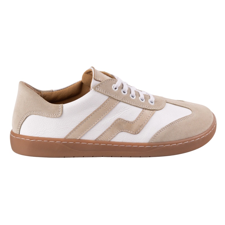 Barefoot women's leather shoes Olivier Eliza Białe white Barefoot women's leather shoes Olivier Eliza Białe white