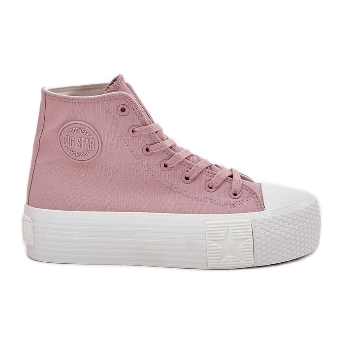 Women's sneakers on the platform Big Star RR274739 pink