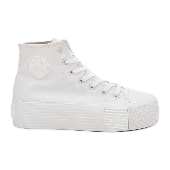 Women's sneakers on the platform Big Star RR274743 white