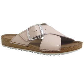 Befado women's flip flops 158d294 beige