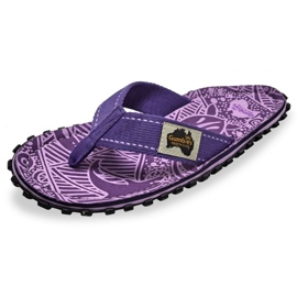 Japanese Gumbies Islander Flip-Flops Unisex Purple Signature Gu-Ffisl151