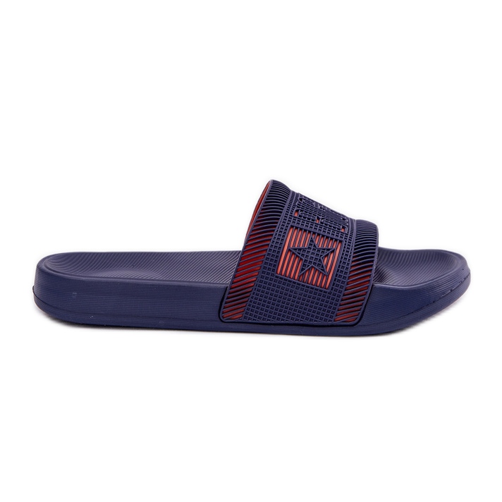 Men's big star rr174a052 navy blue slippers Men's big star rr174a052 navy blue slippers