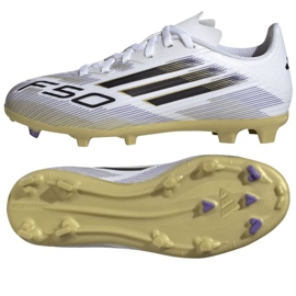 Adidas F50 League fg/mg jh7745 football shoes white Adidas F50 League fg/mg jh7745 football shoes white