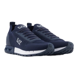 EA7 Emporio Armani Legacy Knit X8x171-XK373-T999 shoes blue EA7 Emporio Armani Legacy Knit X8x171-XK373-T999 shoes blue