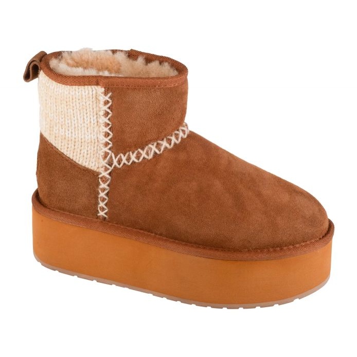 Emu Australia Stinger Knit Flatform W13143-Ches brown Emu Australia Stinger Knit Flatform W13143-Ches brown