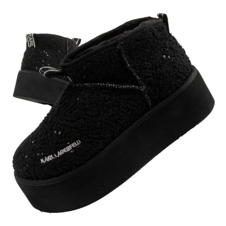 Shoes, snow boots Karl Lagerfeld Thermo kl48522ww0s black