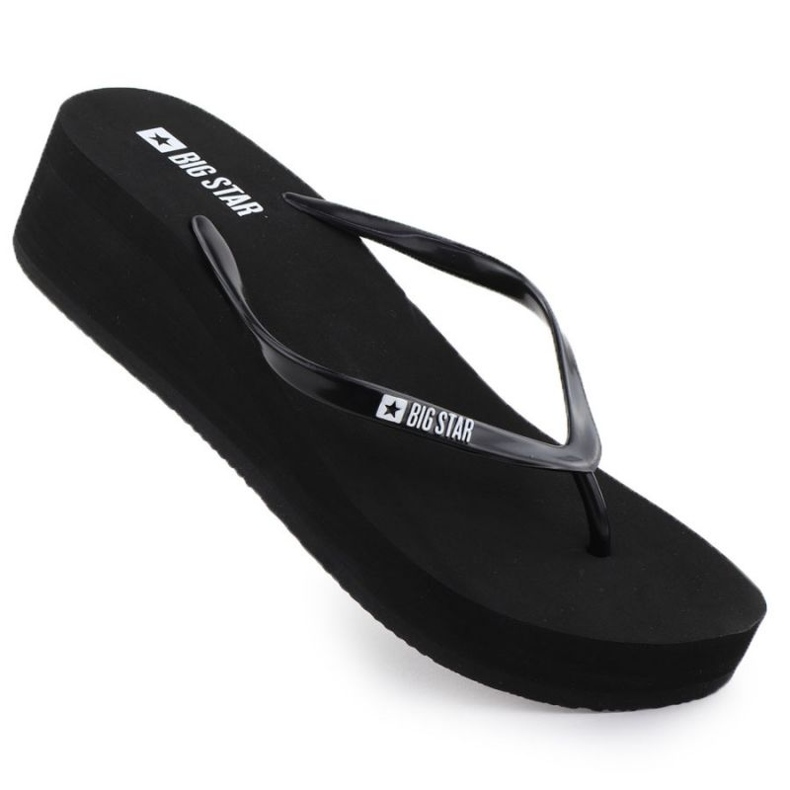 Big Star RR274A577 flip -flops black Big Star RR274A577 flip -flops black