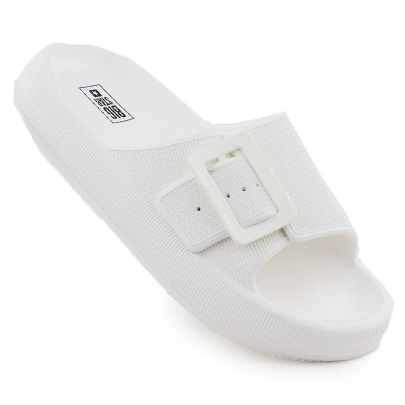 Women's slippers big star rr274a584 white Women's slippers big star rr274a584 white