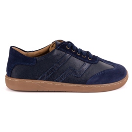 Barefoot women's leather shoes olivier Eliza navy blue Barefoot women's leather shoes olivier Eliza navy blue