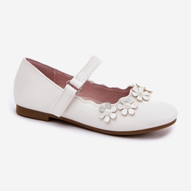 EVento Children's ballerinas with white flowers