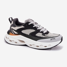 Men's sports shoes on the Big Star RR174023 Hi-Polish System Platform grey