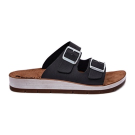 Women's flip flops with inblu cp000042 black clamps Women's flip flops with inblu cp000042 black clamps