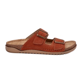 Women's prophylactic flip flops inblu AA000068 orange