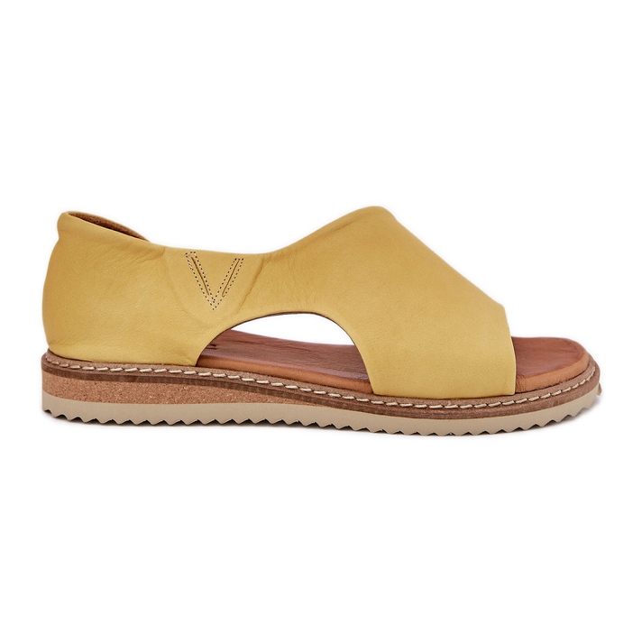 Women's leather sandals Artiker 46C1015 Yellow Women's leather sandals Artiker 46C1015 Yellow