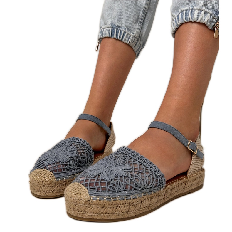 Blue Espadrile sandals