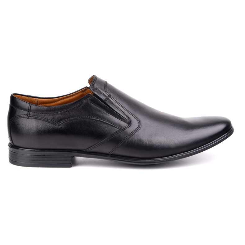 Olivier Men's leather formal shoes 1035 black