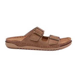 Inblu AA000068 preventive flip flops beige