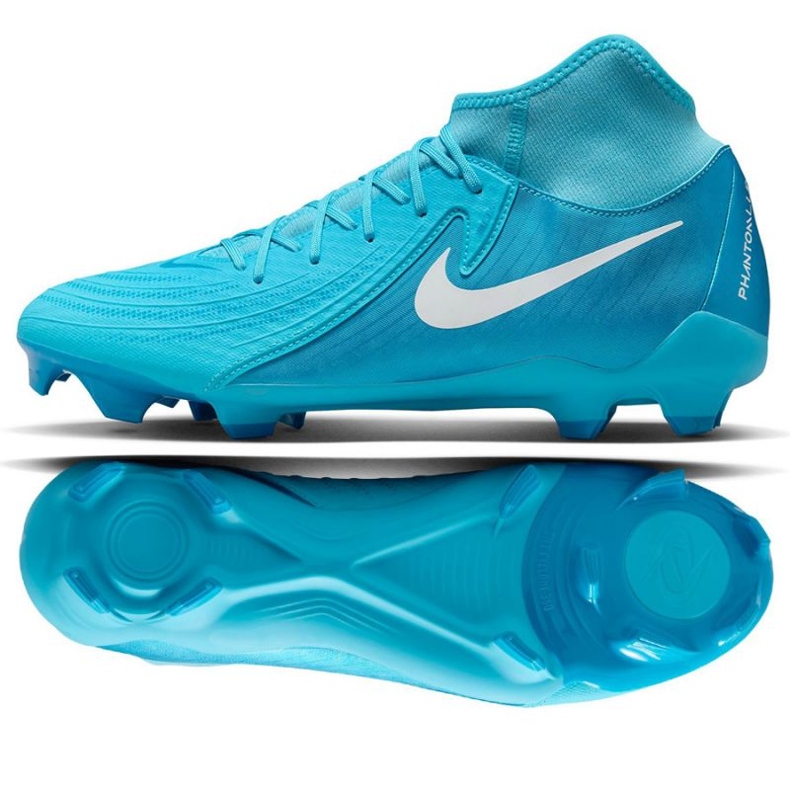 Nike Phantom Luna II Academy FG/MG FD6725-400 football shoes blue