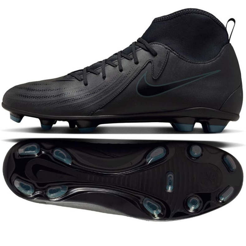 Nike Phantom Luna II Club FG/Mg FJ25558-002 football shoes black Nike Phantom Luna II Club FG/Mg FJ25558-002 football shoes black