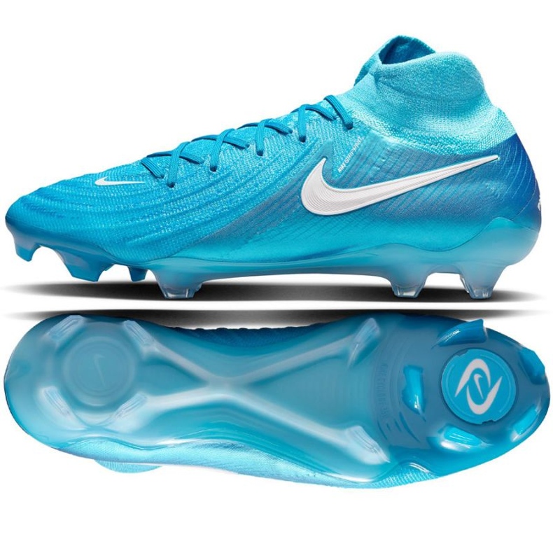 Nike Phantom Luna II Elite FG FJ2572-400 football shoes blue Nike Phantom Luna II Elite FG FJ2572-400 football shoes blue