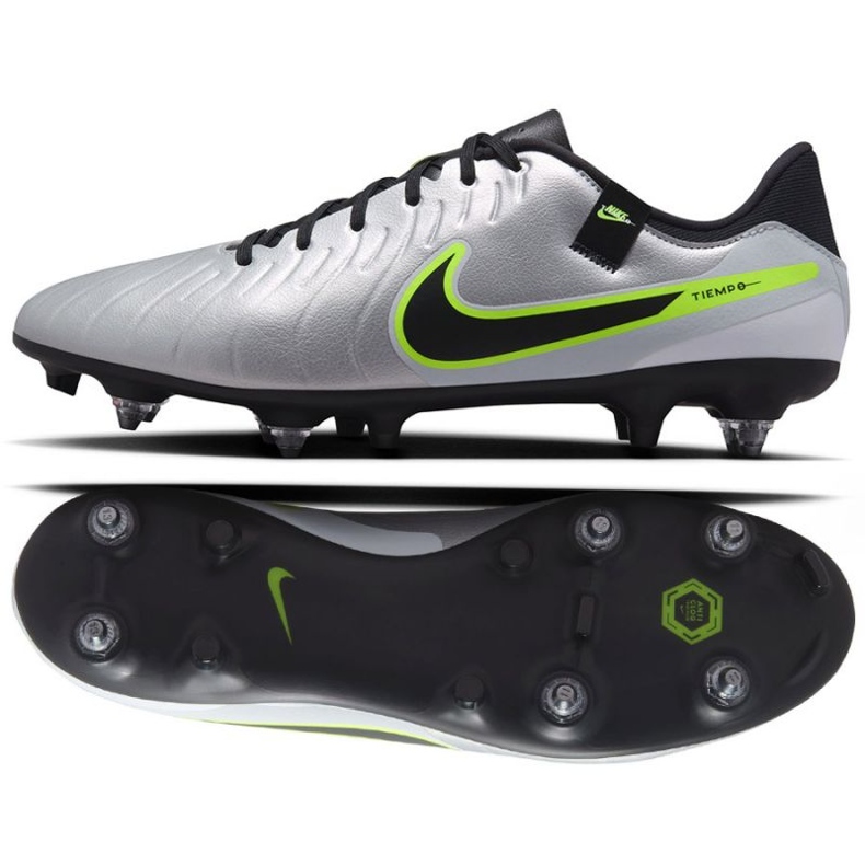 Nike Tiempo Legend 10 Academy SG-PRO AC DV4338-001 shoes silver