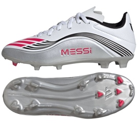 Adidas F50 Messi League FG/MG JP7454 football shoes white Adidas F50 Messi League FG/MG JP7454 football shoes white