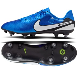 Nike Tiempo Legend 10 Academy SG-PRO AC DV4338-400 football shoes blue Nike Tiempo Legend 10 Academy SG-PRO AC DV4338-400 football shoes blue