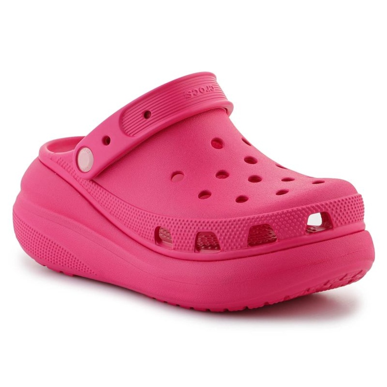 Crocs Classic Crush CLOG 207521-6ZQ flip-flops pink Crocs Classic Crush CLOG 207521-6ZQ flip-flops pink