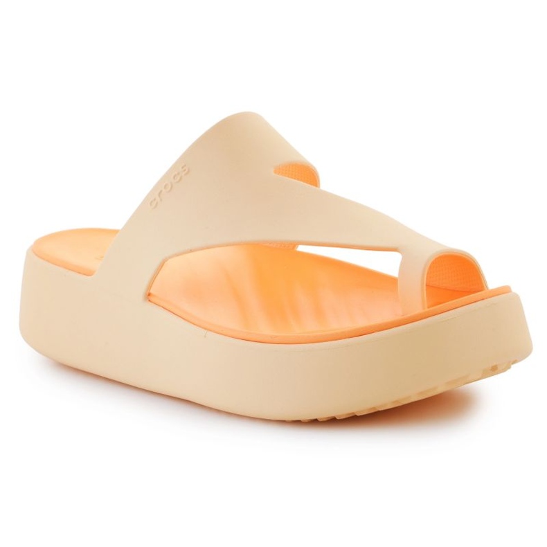 Flip-flops Crocs Getaway Platform Toe Loop 210834-78Z orange