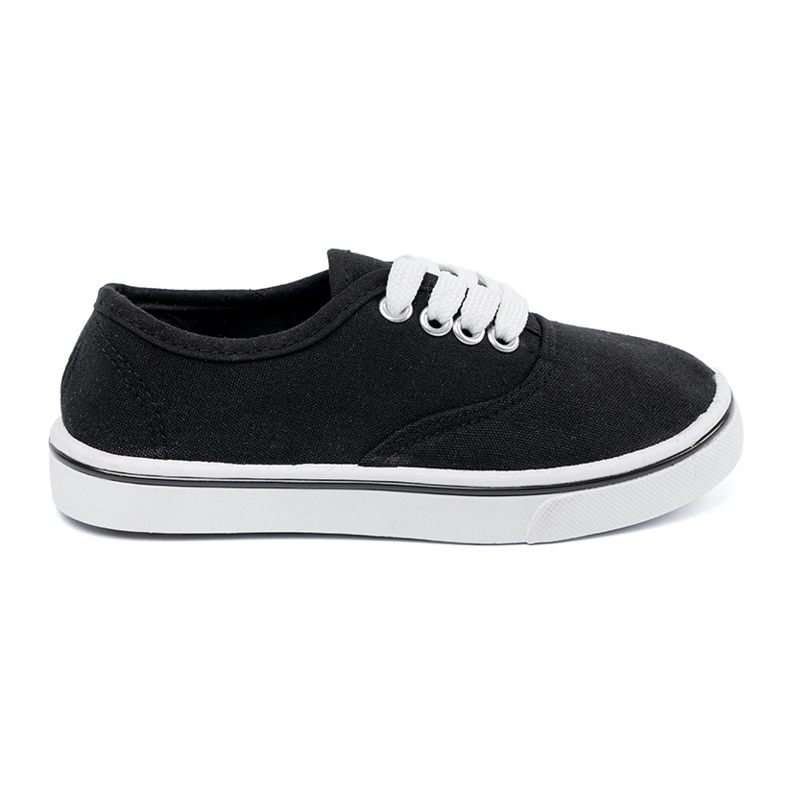 Classic black children's sneakers Classic black children's sneakers