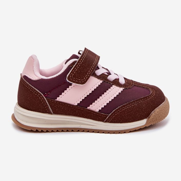 Children's sneakers sports shoes for Velcro brown Children's sneakers sports shoes for Velcro brown