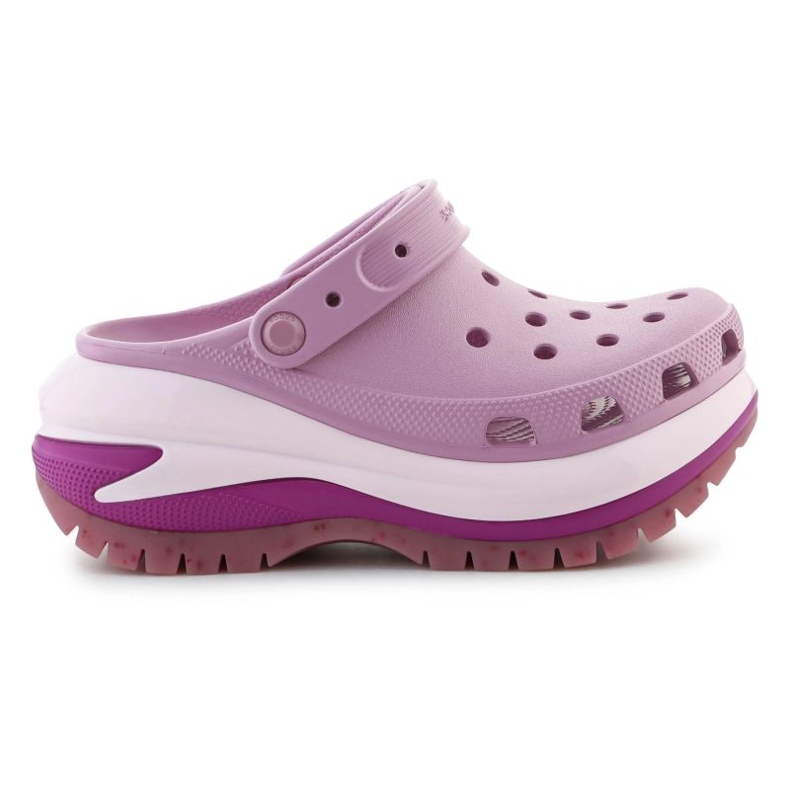 Crocs mega crush clog 207988-5bx flip-flops violet