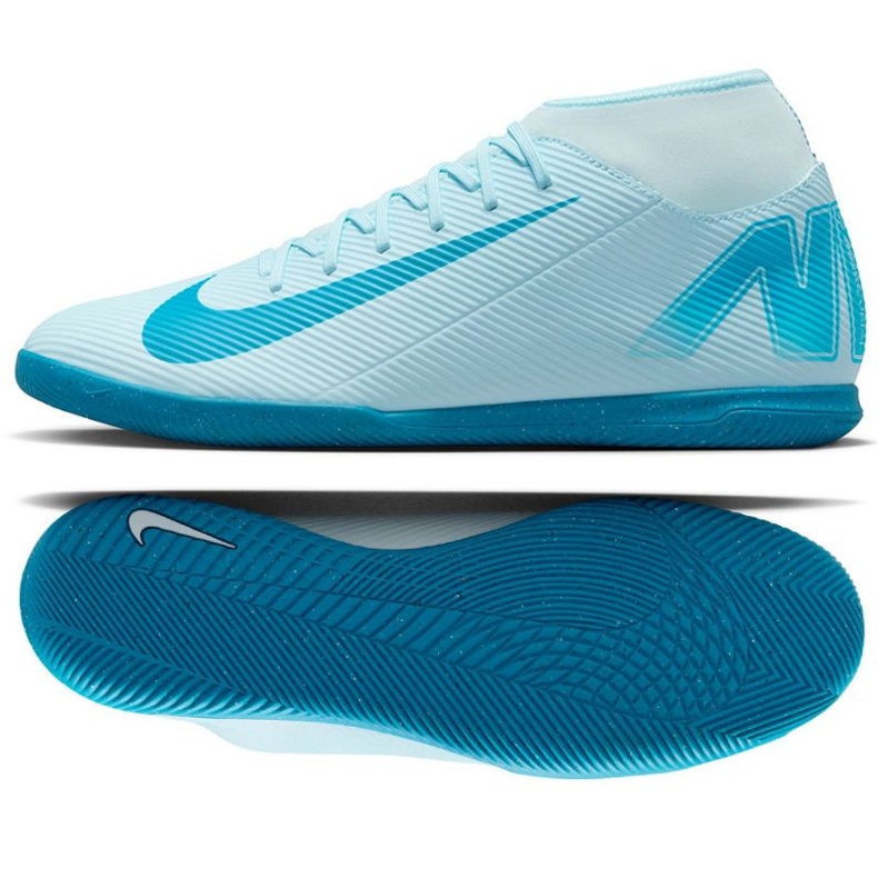 Nike Mercurial Superfly 10 Club IC FQ8315-400 football shoes blue