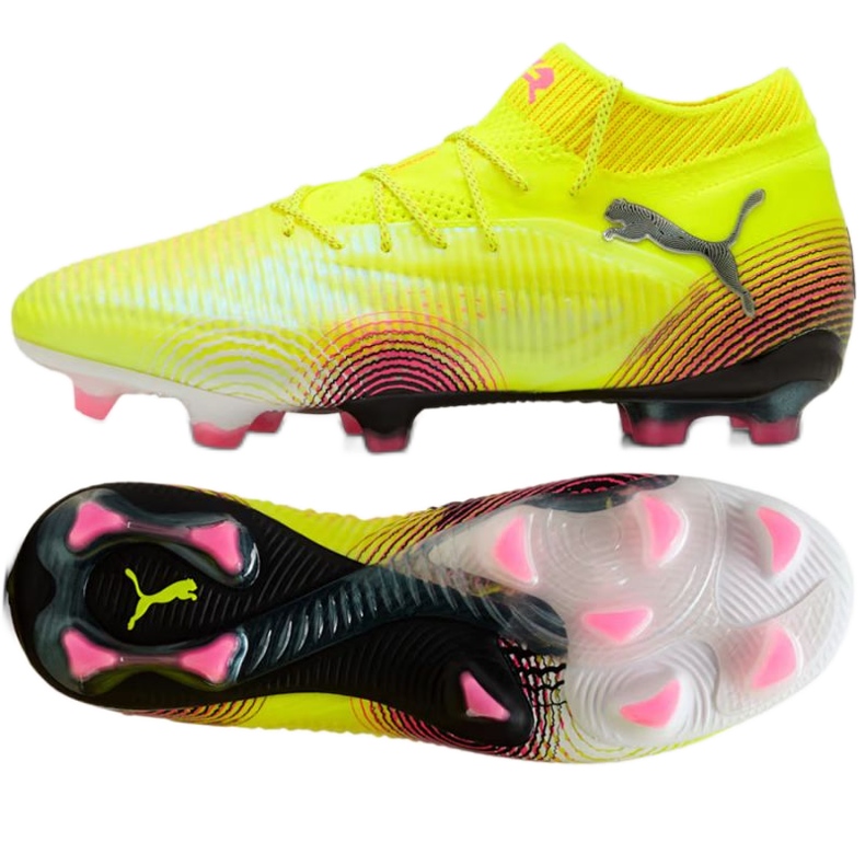 Puma Future 8 Ultimate FG 108138-03 football shoes yellow Puma Future 8 Ultimate FG 108138-03 football shoes yellow