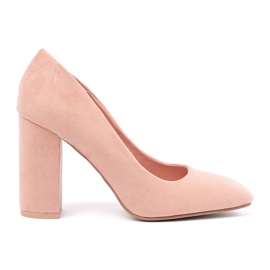 Seastar Light pink pumps on the post