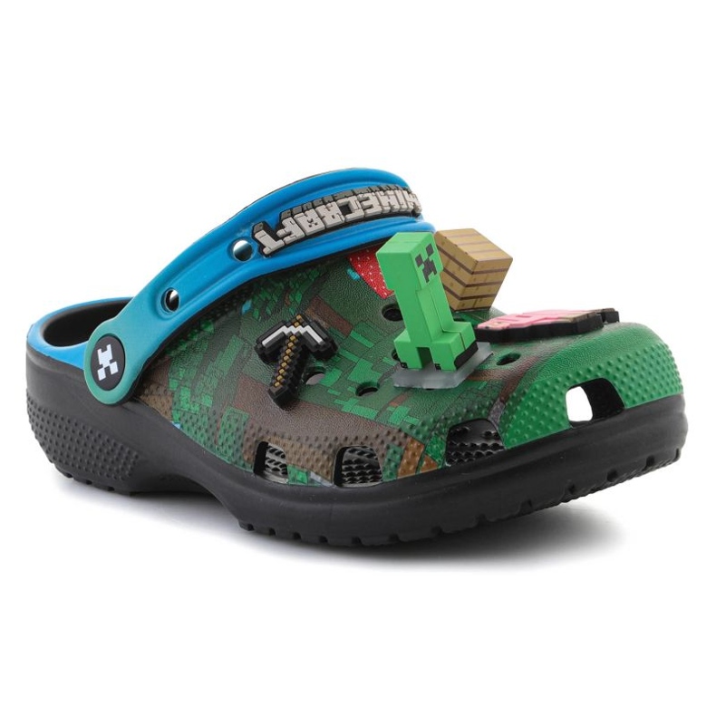 Crocs classic minecraft clog kids multi 210830-90h flip-flops multicolored