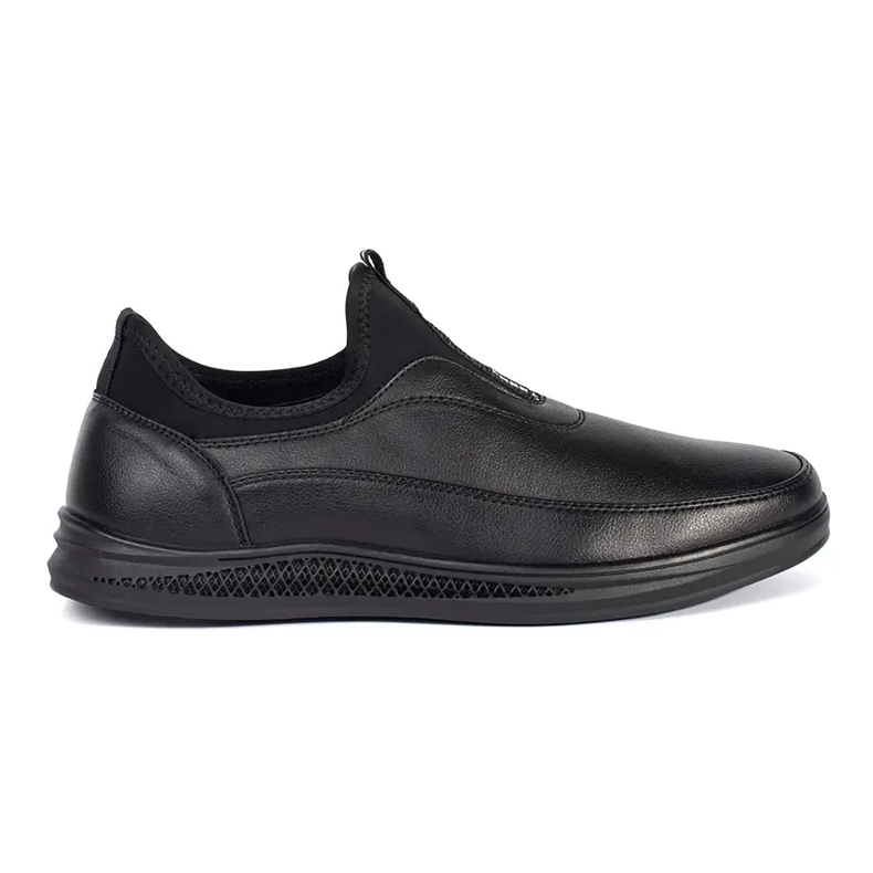 I slipped in eco-leather shoes black I slipped in eco-leather shoes black
